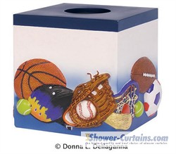 All Star Tissue Box Cover