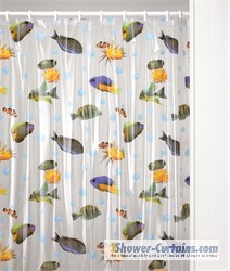 Bright Fish Shower Curtain