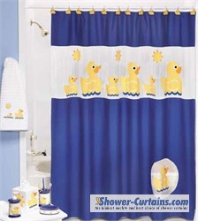 Duck Pond Shower Curtain Rings (Set of 12)