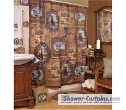 Hunt Club Shower Curtain