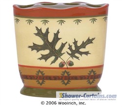 Oak Leaves and Acorns Tooth Brush Holder
