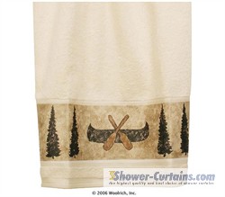 Pine Woods Bath Towel