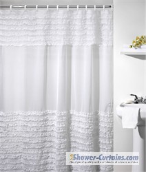Ruffles Shower Curtain