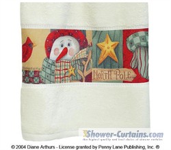 Sammy Sleigh Bells Hand Towel